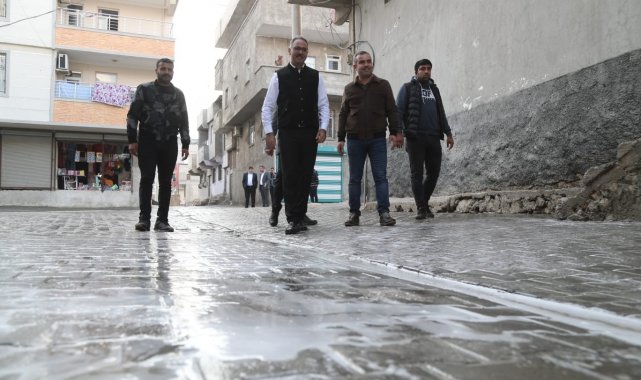 Eyyübiye'de temizlik çalışmaları yerinde denetlendi