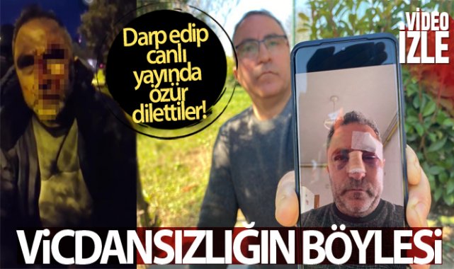Fabrika işçisini öldüresiye darp edip, kendi sosyal medya hesabından böyle canlı yayınladılar