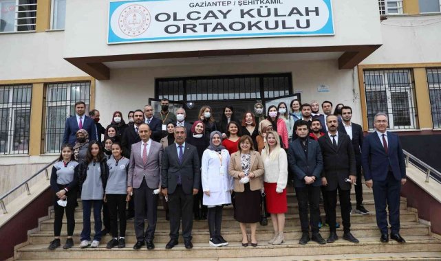 Fatma Şahin öğretmenlerle bir araya geldi