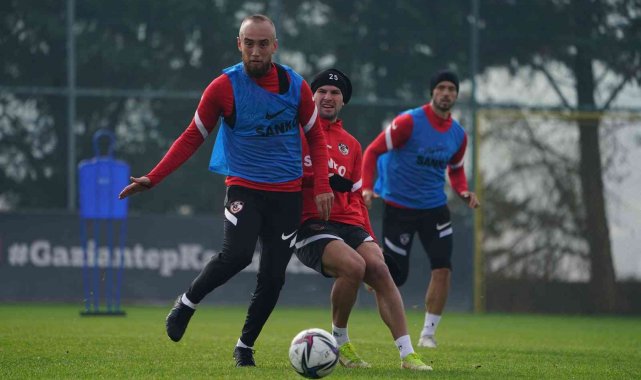 Gaziantep FK, Konyaspor maçı hazırlıklarını sürdürüyor