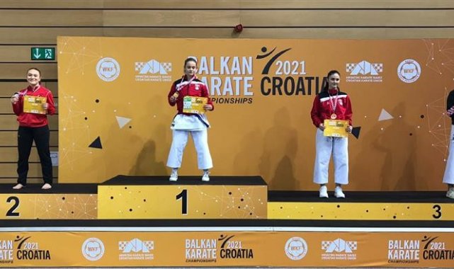 Gaziosmanpaşalı sporcudan karatede gurur madalyası