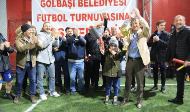 Gölbaşı Belediyesi Basın Turnuvası Şampiyonu AA oldu