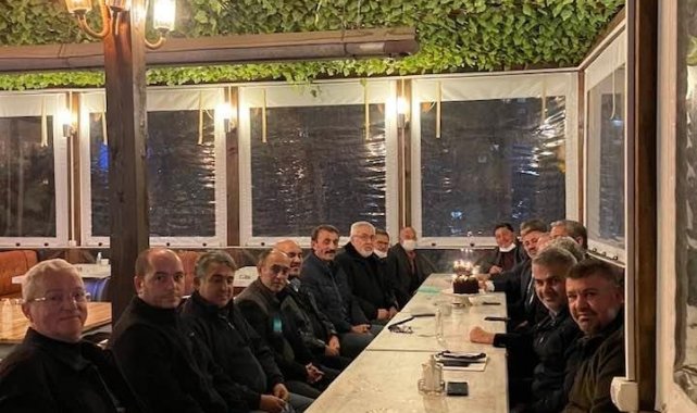 Gönül dostlarıyla bir araya geldi