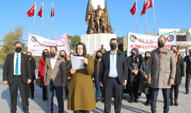 HAK-İŞ'ten 'Şiddete sessiz kalmayın' çağrısı