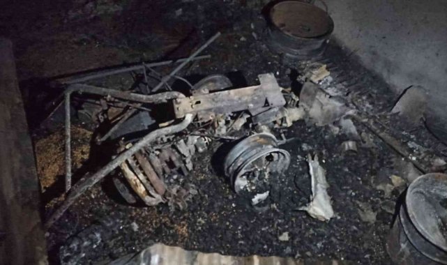 Hakkari'de korkutan yangın