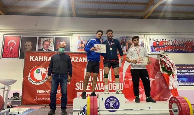 Halterciler Ankara'dan 3 gümüşle döndü