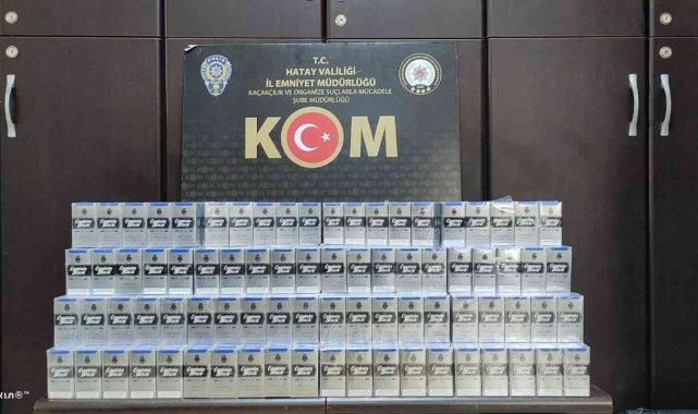 Hatay'da kaçakçılık operasyonu