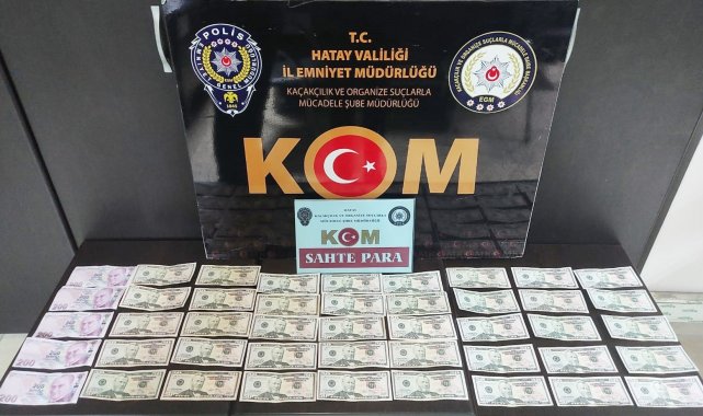 Hatay'da sahte para operasyonu