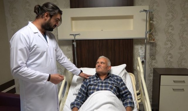 İdrarda kanama şikayetiyle gelen hastanın mesanesinde tümör olduğu saptandı