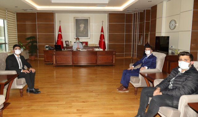 İHA ekibinden Vali Ayaz'a ziyaret