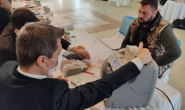 İhalede paralar çuvalla taşındı