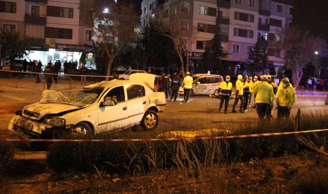 İki gencin öldüğü kazanın güvenlik kamerası görüntüsü ortaya çıktı