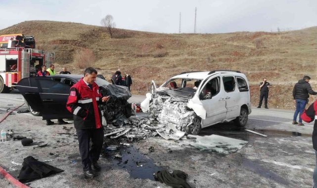 İmranlı belediye başkanı kaza yaptı, durumu ağır