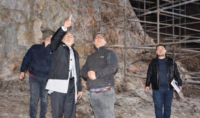 İnler Mağaralarında restorasyon çalışmaları devam ediyor