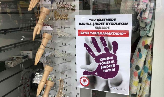 Isparta'da kadına şiddet uygulayan kişilere satış yapılmıyor