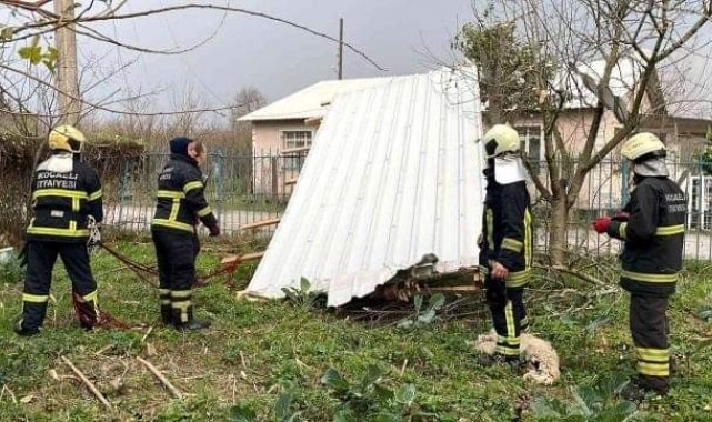 İtfaiye 2 günde 143 olaya müdahale etti