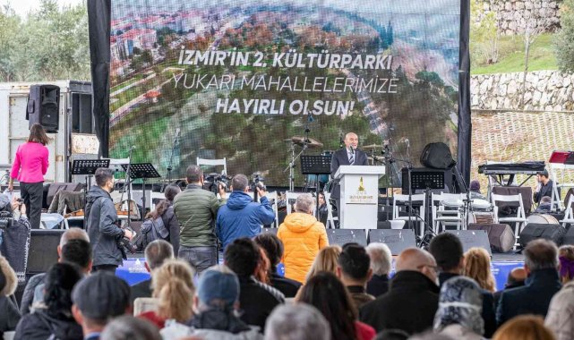 İzmir'in ikinci Kültürparkı yeni yüzüyle hizmete girdi