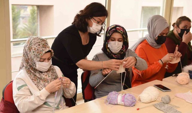 Kadınlar koğuşundan kadınlar atölyesine