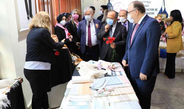 Kadınların kurduğu kooperatiflerin ürünleri sergilendi