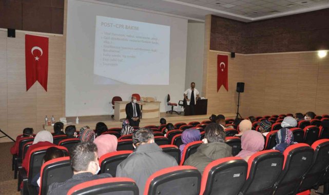 Karaman'da sağlık personeline eğitim