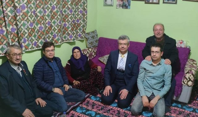 Kaymakam Düzgün'den şehit annesi Raziye Kılıçarslan'a ziyaret