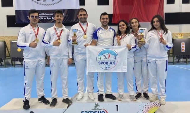 Kayserili okçular hedefi şaşırmadı