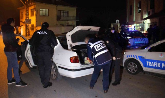 Konya'da polisten "şok" uygulama