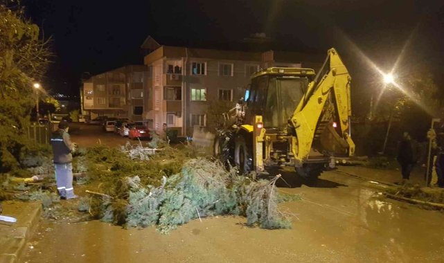 Körfez'de fırtına mesaisi