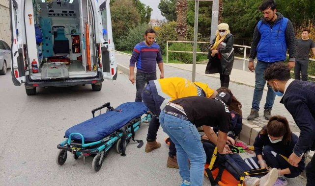 Kuşadası'nda motosiklet kazası: 1 yaralı