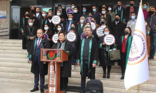 Malatya Barosu'ndan şiddete kınama