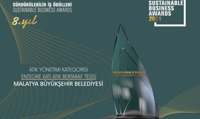 Malatya Büyükşehir entegre katı atık bertaraf tesisine ödül