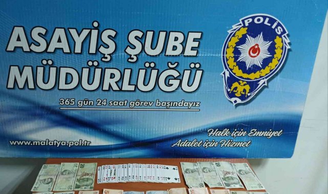 Malatya'da tombala baskını: 15 kişiye işlem yapıldı
