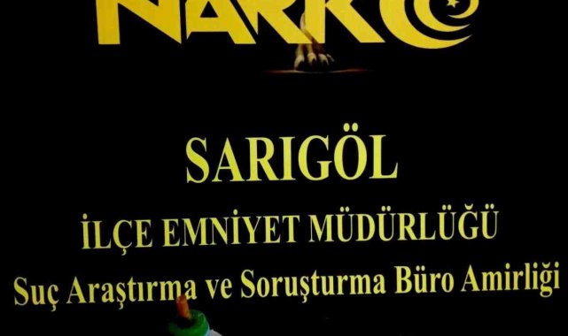 Manisa'da uyuşturucu operasyonu