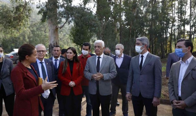 Marmaris'e Tıbbı Aromatik bitkiler koleksiyonu bahçesi