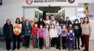 Menteşe Belediye Tiyatrosu perdeyi Yatağanlı çocuklar için açtı