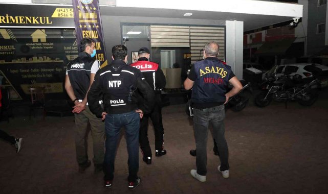 Mersin'de pansiyon ve günübirlik evlere asayiş uygulaması