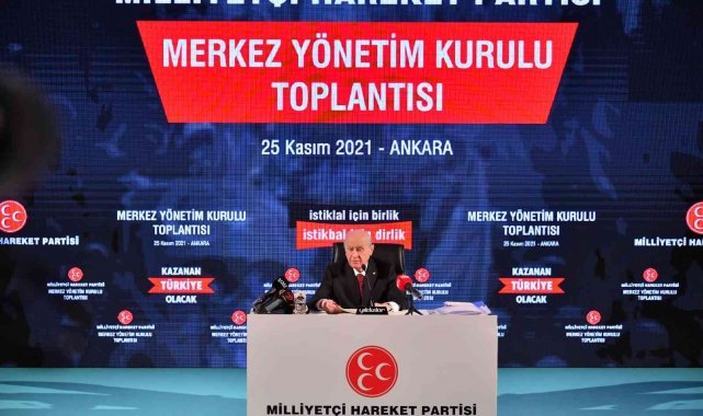 MHP Genel Başkanı Bahçeli: "Biz döviz kuruyla kurulmadık, bu yolla da devrilmeyeceğiz"