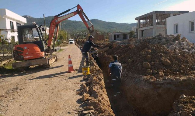 Milas Balcılar Mahallesi'nde 42 hane suya kavuştu