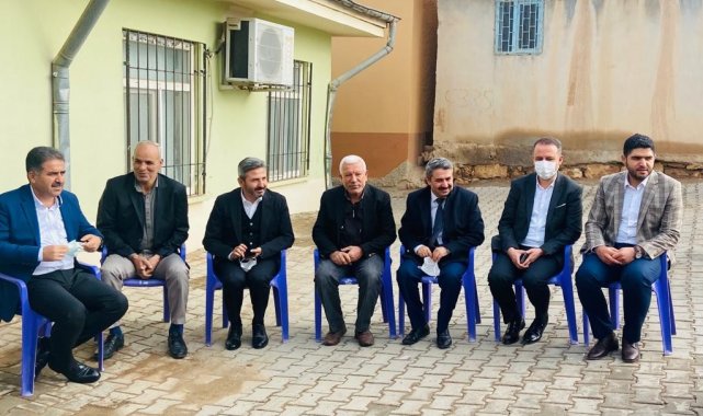 Milletvekili Aydın ve Fırat köy ziyaretinde