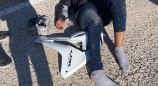 Motosiklet ile araç çarpıştı: 1 yaralı