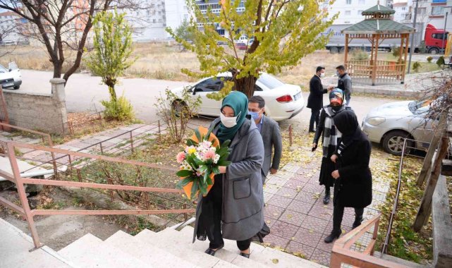 Nergiz Oğuz'dan şiddet mağduru kadınlara anlamlı ziyaret