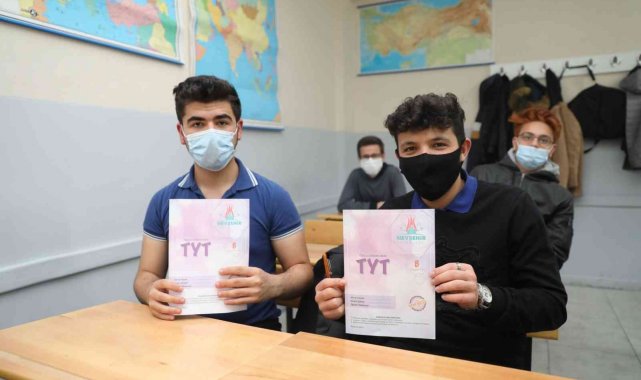 Ödüllü deneme sınavına 52 okulda 8 bin 639 öğrenci katıldı