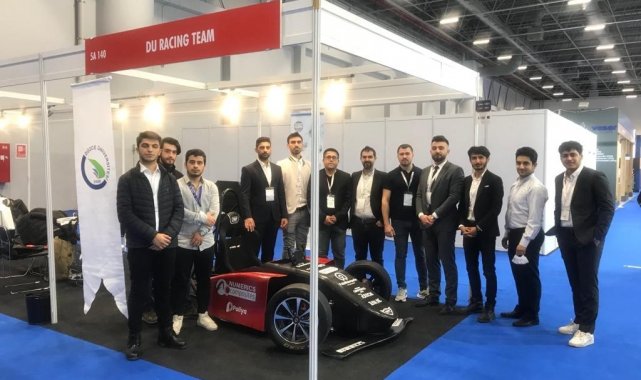 Öğrencilerin geliştirdiği araç, ziyaretçilerden tam not aldı