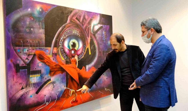 Öğretim elemanlarından resim sergisi