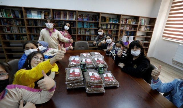 Ortaokul öğrencilerinden alkışlanacak kampanya