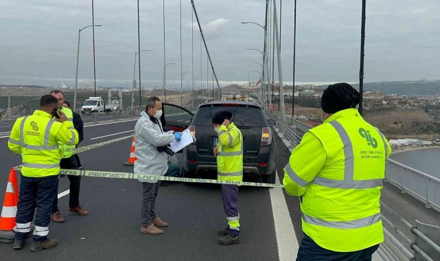 Osmangazi köprüsünde esrarengiz olay