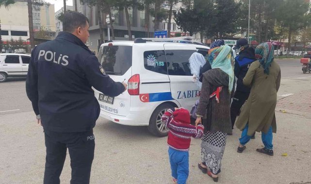 Osmaniye'den Adıyaman'a dilenmeye gelen şahıslar yakalandı