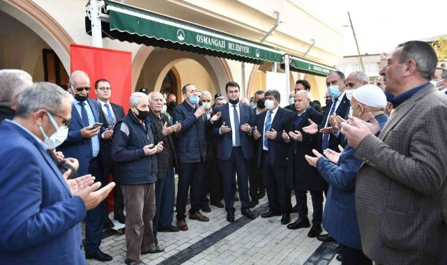 Panayır'ın yeni camii ibadete açıldı