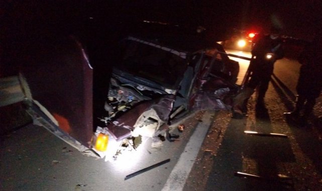 Park ettiği aracından inen kişiye arkadan gelen otomobil çarptı: 1 ölü