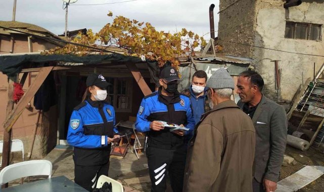 Polisten vatandaşlara "soba zehirlenmelerine" karşı uyarı